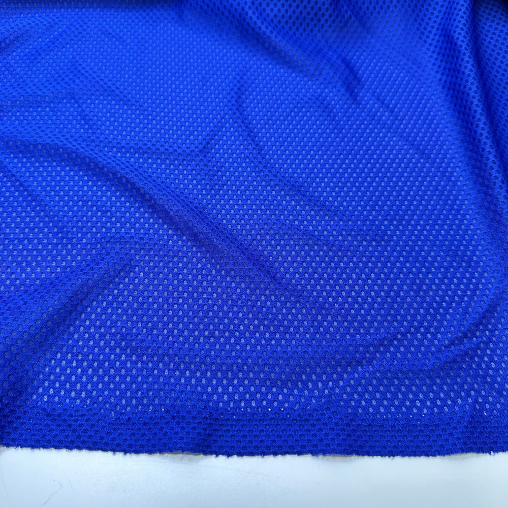 Blues In D - Sport Mesh Polyester Blend Knit - Blue - 3.5M Bundle - True Deadstock fabric Fabric by private - Sustainable Textile | FABCYCLE