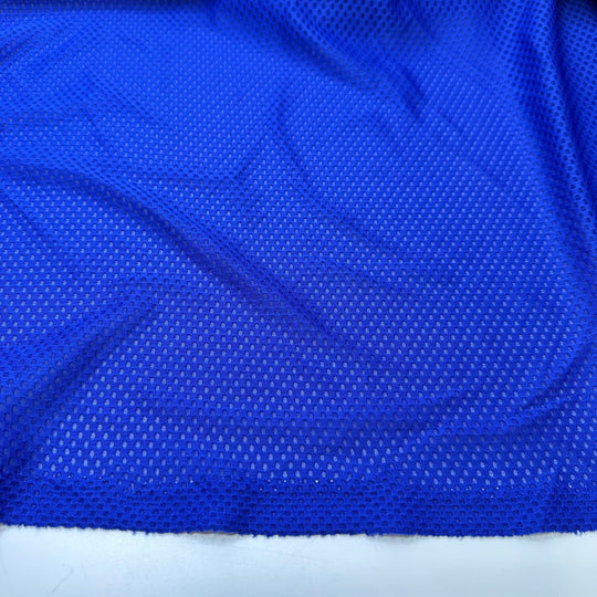 Blues In D - Sport Mesh Polyester Blend Knit - Blue - 3.5M Bundle - True Deadstock fabric Fabric by private - Sustainable Textile | FABCYCLE