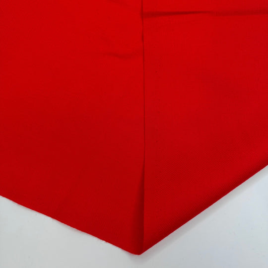 Boat For Sail - Twill Weave Wool Woven - Red - 3.15M Bundle - True Deadstock fabric Fabric by private - Sustainable Textile | FABCYCLE