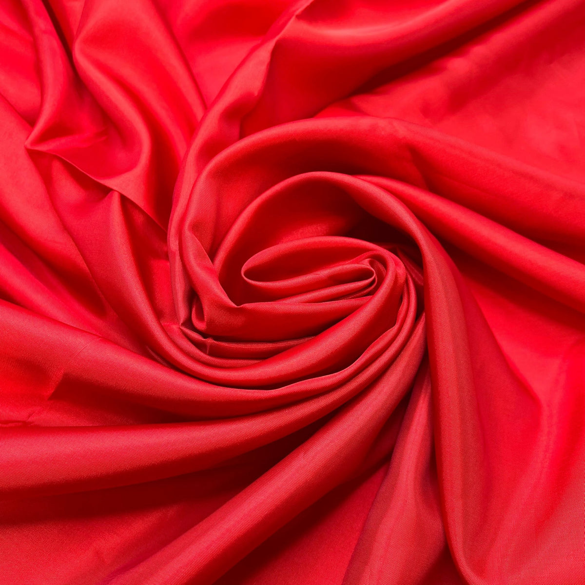 Bold Colours - Polyester Blend Woven - Red - 2M Bundle - True Deadstock fabric Fabric by private - Sustainable Textile | FABCYCLE