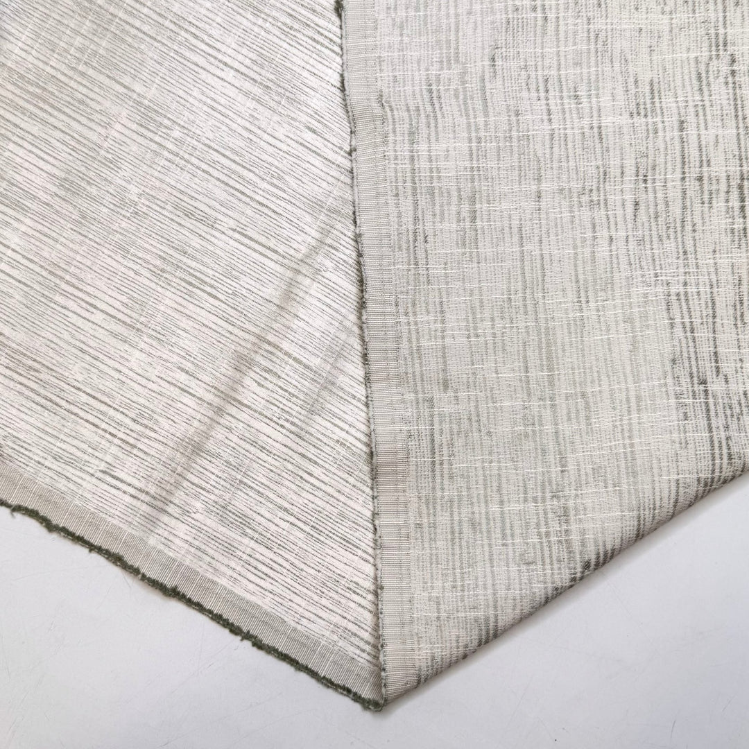 Booking The Venue - Polyester Blend Woven - Light Cream/Grey Abstract - 1.25M Bundle - True Deadstock fabric Fabric by private - Sustainable Textile | FABCYCLE