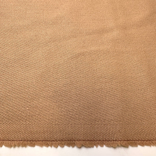 Booking Time Off Work - Twill Weave Wool Woven - Light Beige - 2.9M Bundle - True Deadstock fabric Fabric by private - Sustainable Textile | FABCYCLE
