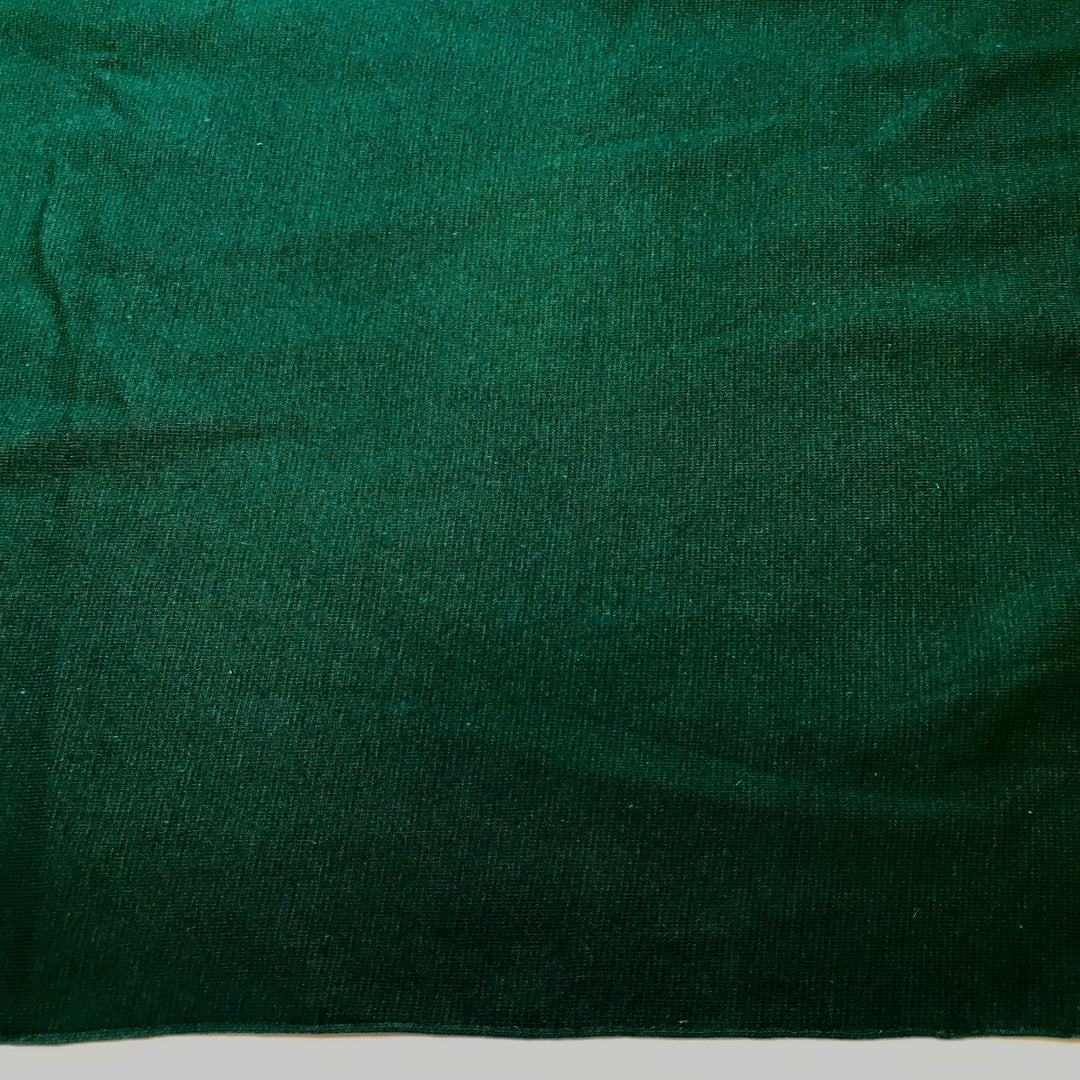 Boombox - Rib Knit Natural Blend Knit - Dark Green - 0.9M Bundle - True Deadstock fabric Fabric by private - Sustainable Textile | FABCYCLE