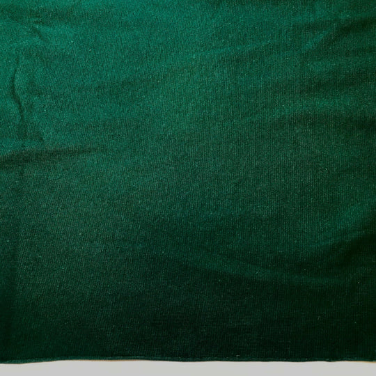 Boombox - Rib Knit Natural Blend Knit - Dark Green - 0.9M Bundle - True Deadstock fabric Fabric by private - Sustainable Textile | FABCYCLE