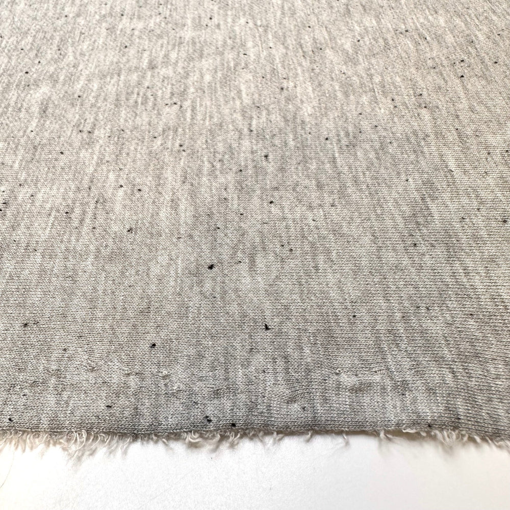 Borrowing A Sweatshirt - French Terry Poly/Cotton Knit - Light Grey - Bundles - True Deadstock fabric Fabric by private - Sustainable Textile | FABCYCLE