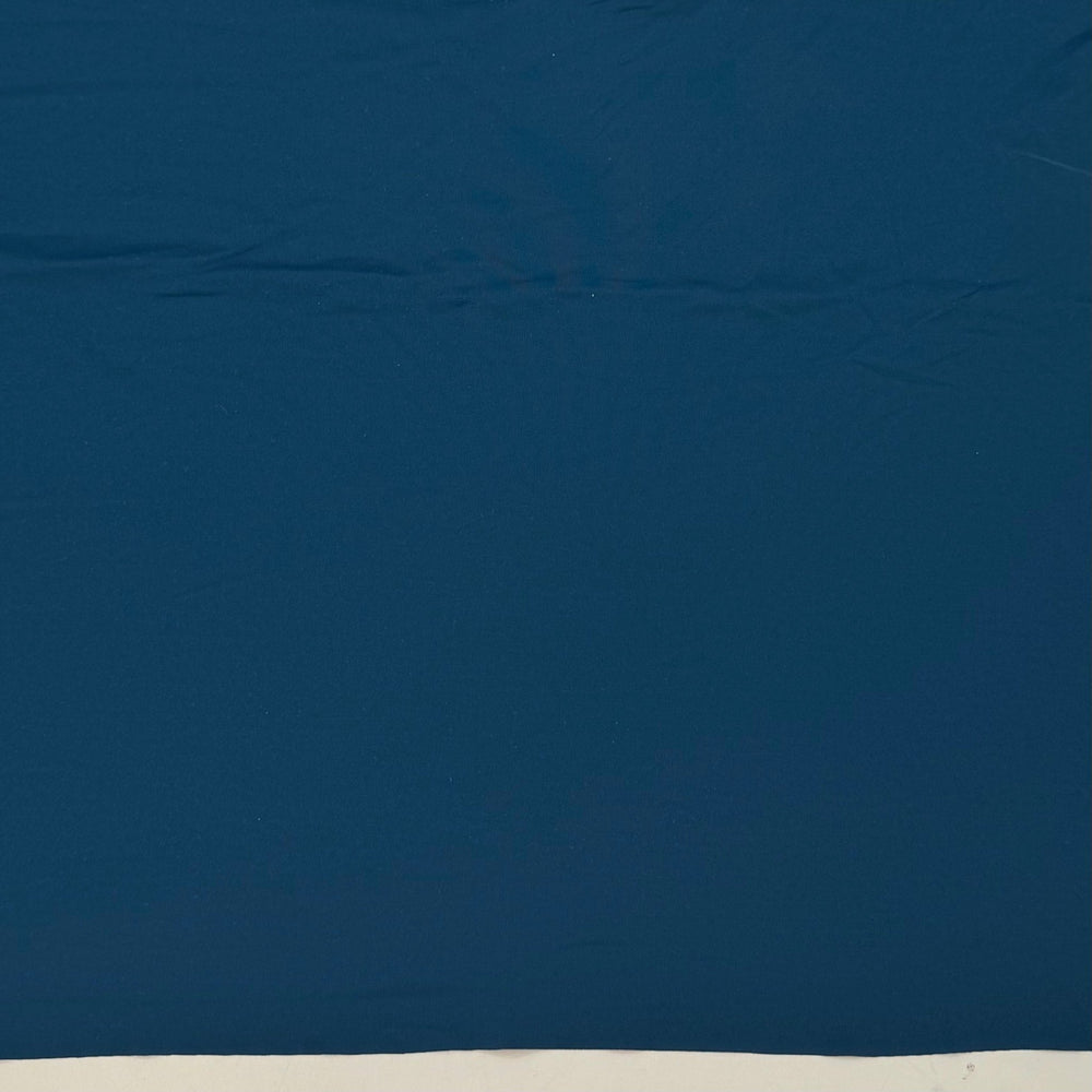 Bottom Of The Ocean - Jersey Poly/Spandex Knit - Dark Teal - 1M Bundle - True Deadstock fabric Fabric by private - Sustainable Textile | FABCYCLE