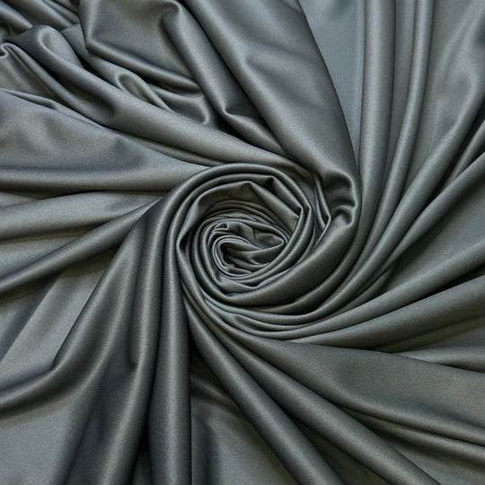 Bouldering - Chitosante Poly Knit - Dark Grey/Green - Bundles - True Deadstock fabric Fabric by private - Sustainable Textile | FABCYCLE