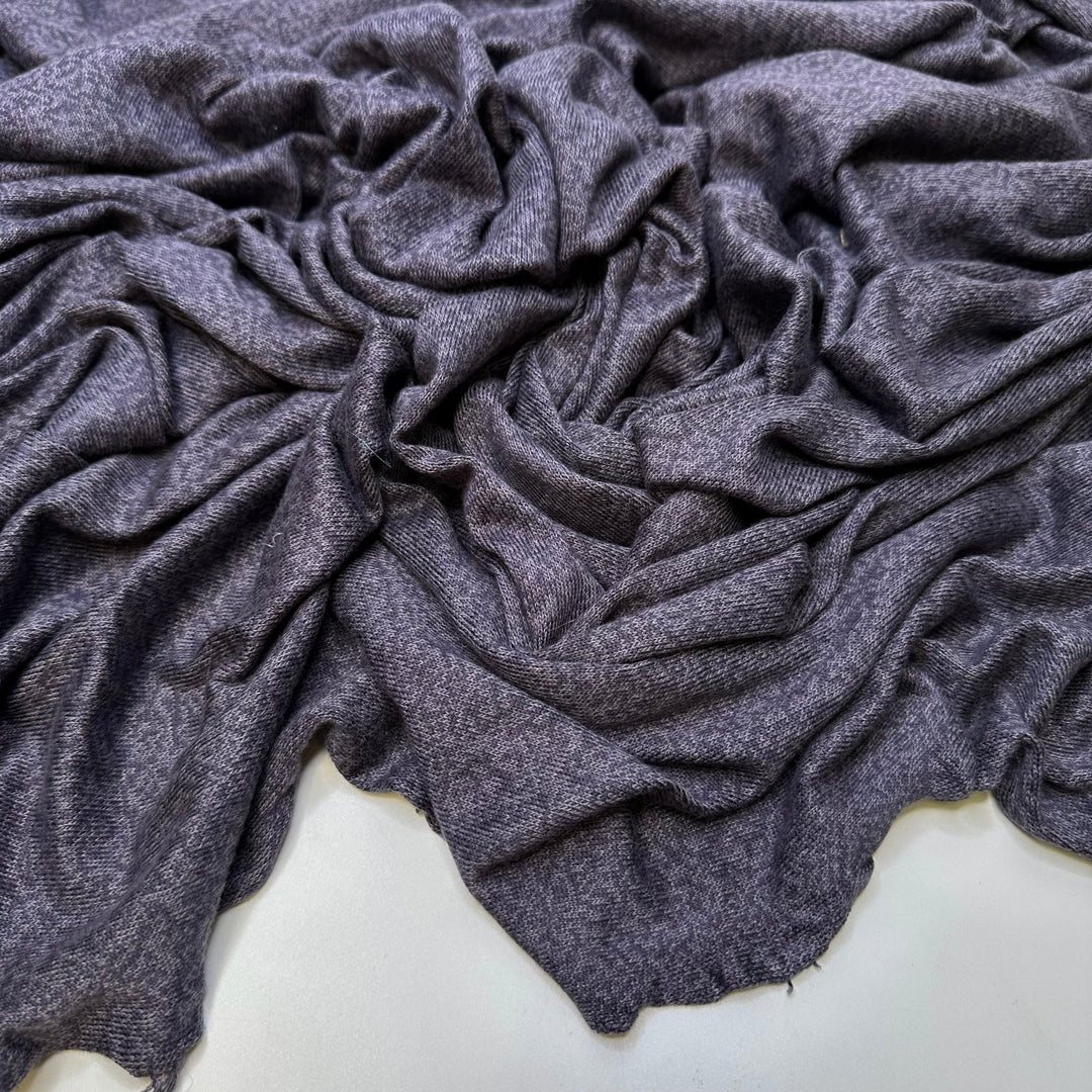 Bouldering - Natural Blend Knit - Dark Grey - 1.15M Bundle - True Deadstock fabric Fabric by private - Sustainable Textile | FABCYCLE