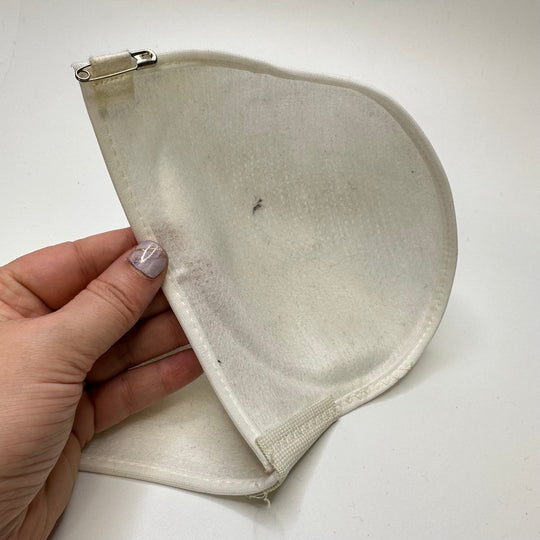 Bra Cup Form Size C Notions - White/Cream - Individual - True Deadstock supplies Fabric by private - Sustainable Textile | FABCYCLE
