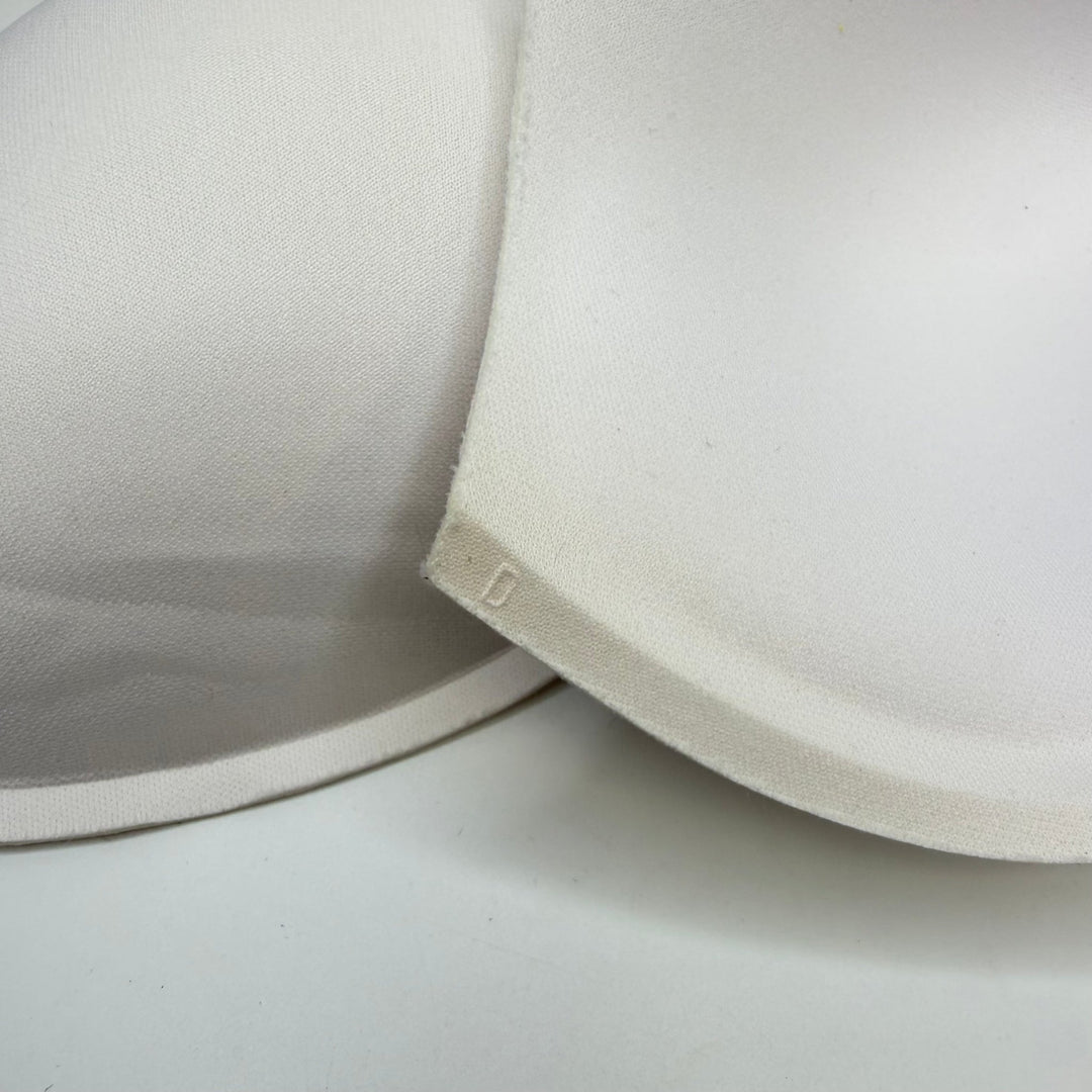Bra Cup Size D Notions - Cream - Individual - True Deadstock supplies Fabric by private - Sustainable Textile | FABCYCLE