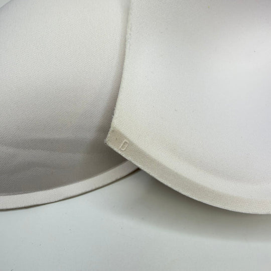 Bra Cup Size D Notions - Cream - Individual - True Deadstock supplies Fabric by private - Sustainable Textile | FABCYCLE