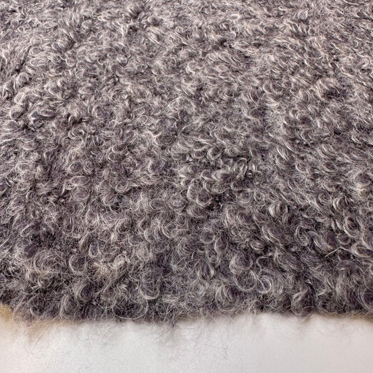 Brain Fog - Wool Blend Knit - Grey/Purple - 2.8M Bundle - True Deadstock fabric Fabric by private - Sustainable Textile | FABCYCLE
