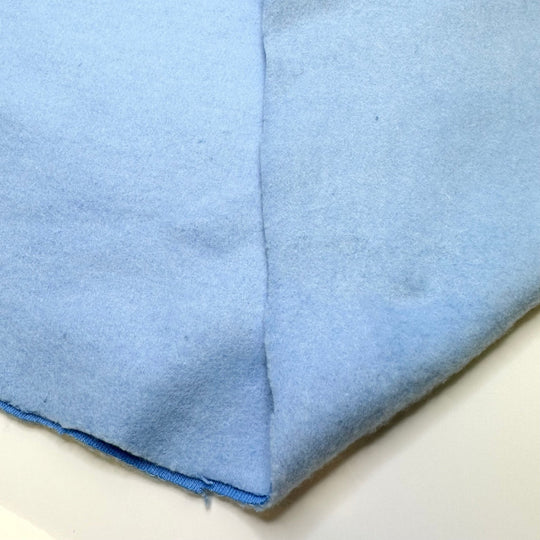 Brain Freeze - Tubular Jersey Fleece Polyester Blend Knit - Light Blue - Bundles - True Deadstock fabric Fabric by private - Sustainable Textile | FABCYCLE