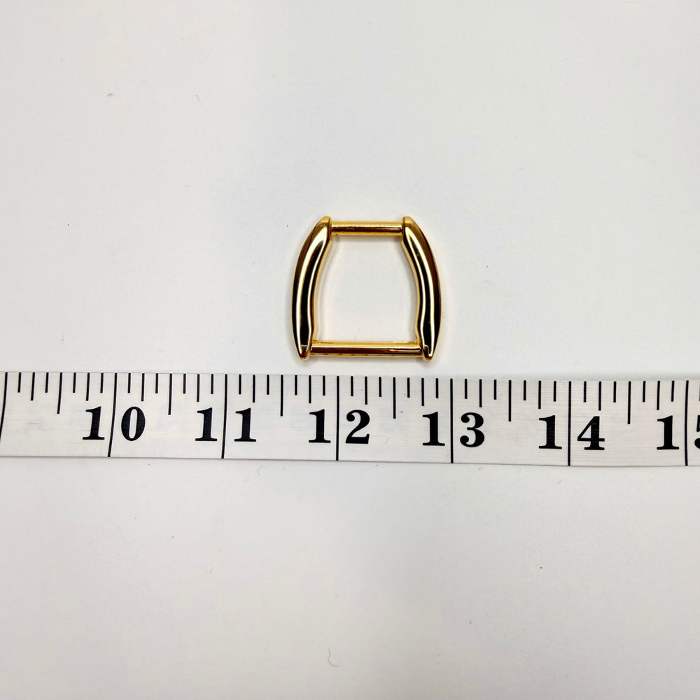 Brass Buckle - Gold - Individual - True Deadstock supplies Fabric by private - Sustainable Textile | FABCYCLE