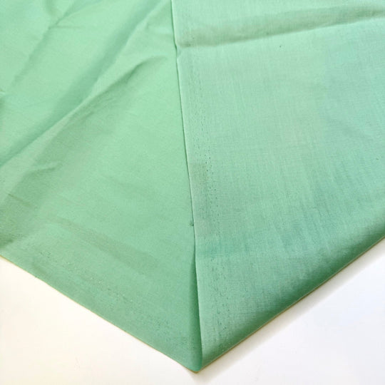 Breathing Exercises - Cotton Woven - Light Green - 1.5M Bundle - True Deadstock fabric Fabric by private - Sustainable Textile | FABCYCLE