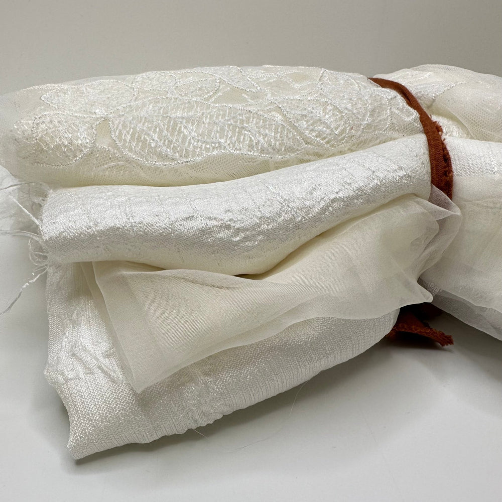 Bridal - Small Bundles - Fun 4 Pack - True Deadstock Fabric Fabric by FABCYCLE shop - Sustainable Textile | FABCYCLE