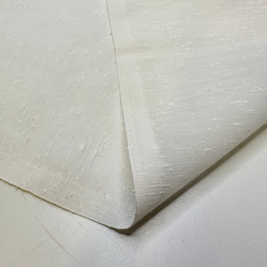 Bridal Suit - Polyester Blend Woven - White - 2.1M Bundle - True Deadstock fabric Fabric by private - Sustainable Textile | FABCYCLE