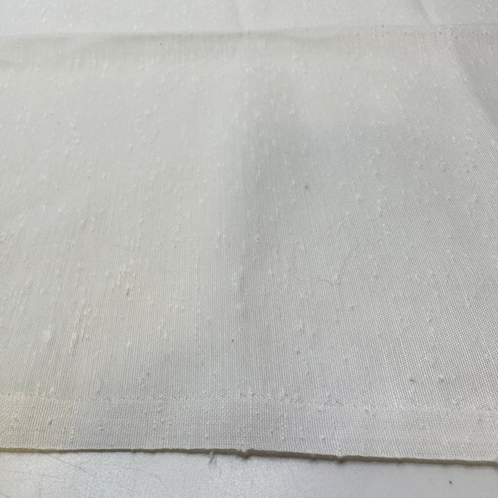 Bridal Suit - Polyester Blend Woven - White - 2.1M Bundle - True Deadstock fabric Fabric by private - Sustainable Textile | FABCYCLE