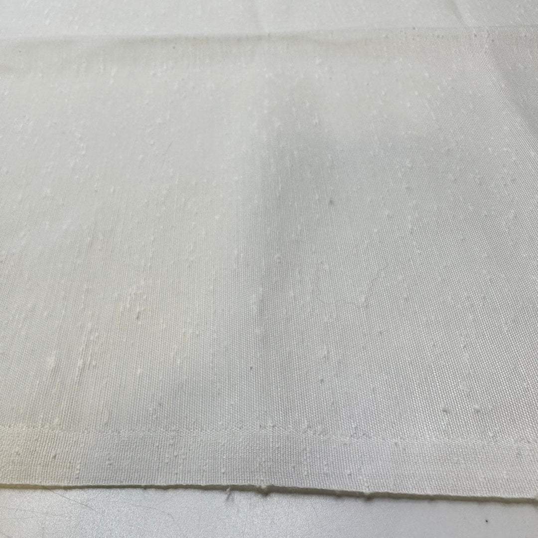 Bridal Suit - Polyester Blend Woven - White - 2.1M Bundle - True Deadstock fabric Fabric by private - Sustainable Textile | FABCYCLE