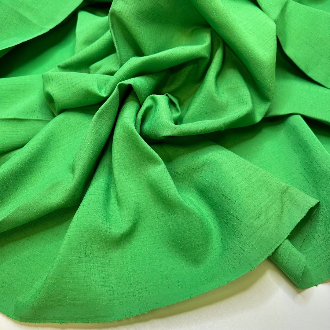 Bride Wars - Poly Woven - Green - 3.1M Bundle - True Deadstock fabric Fabric by private - Sustainable Textile | FABCYCLE