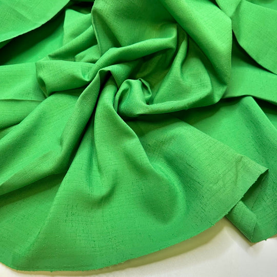 Bride Wars - Poly Woven - Green - 3.1M Bundle - True Deadstock fabric Fabric by private - Sustainable Textile | FABCYCLE