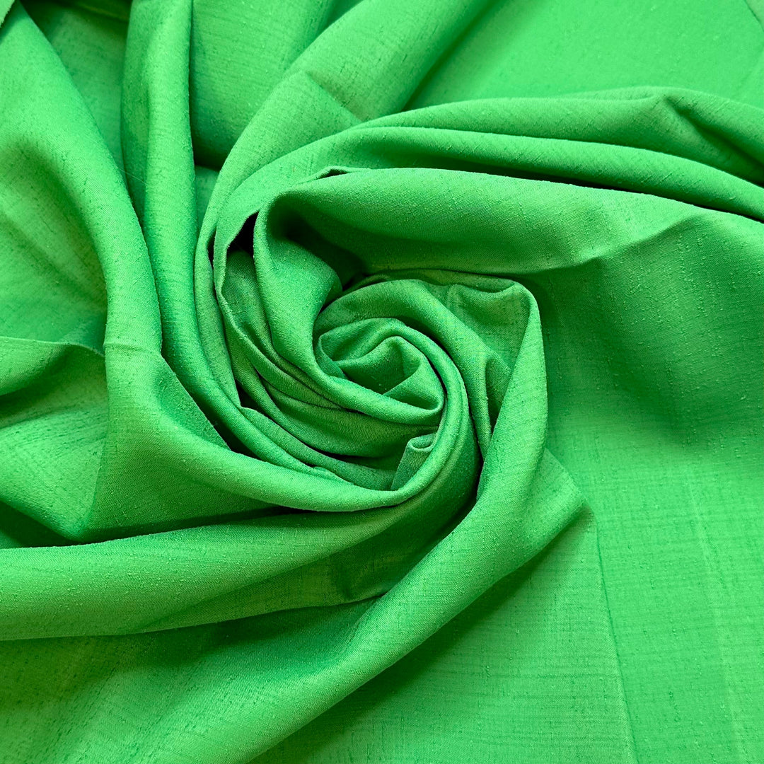Bride Wars - Poly Woven - Green - 3.1M Bundle - True Deadstock fabric Fabric by private - Sustainable Textile | FABCYCLE