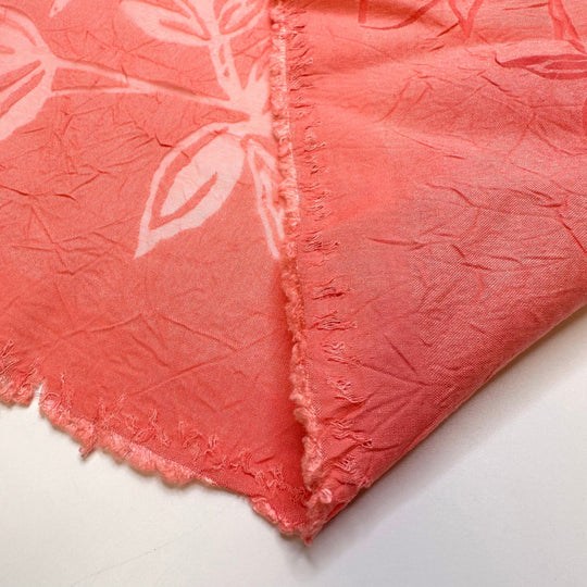 Bridesmaid 2 - Polyester Blend Woven - Pink Floral - 3.75M Bundle - True Deadstock fabric Fabric by private - Sustainable Textile | FABCYCLE