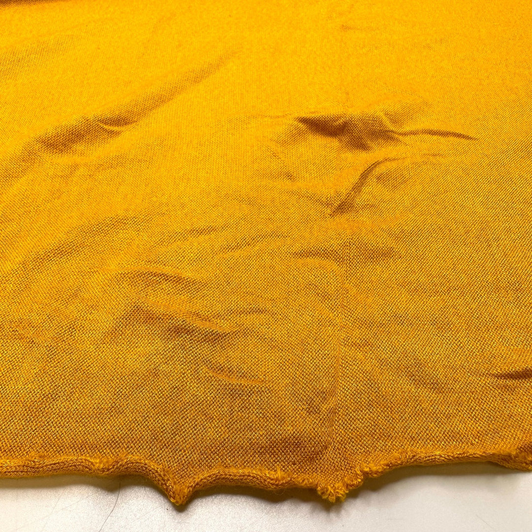 Bright Sunny Day - Rayon/Cotton Knit - Dark Yellow - 3.5M Bundle - True Deadstock fabric Fabric by private - Sustainable Textile | FABCYCLE