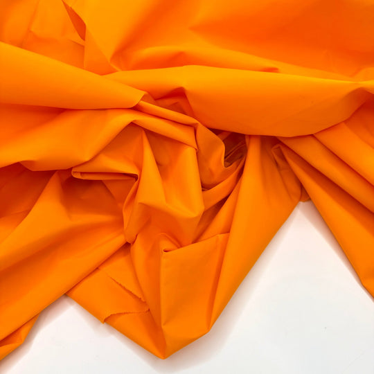 Bright Sunny Days - Nylon Blend Woven - Dark Yellow - 1.7M Bundle - True Deadstock fabric Fabric by private - Sustainable Textile | FABCYCLE