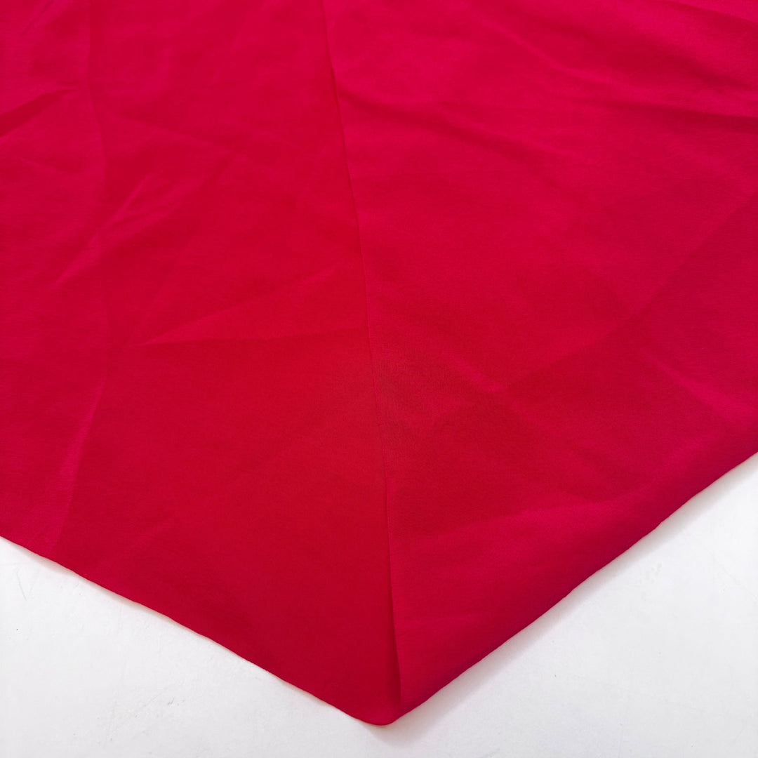 Brilliant Ruby - Sateen Silk Woven - Red - 1.1M Bundle - True Deadstock fabric Fabric by private - Sustainable Textile | FABCYCLE