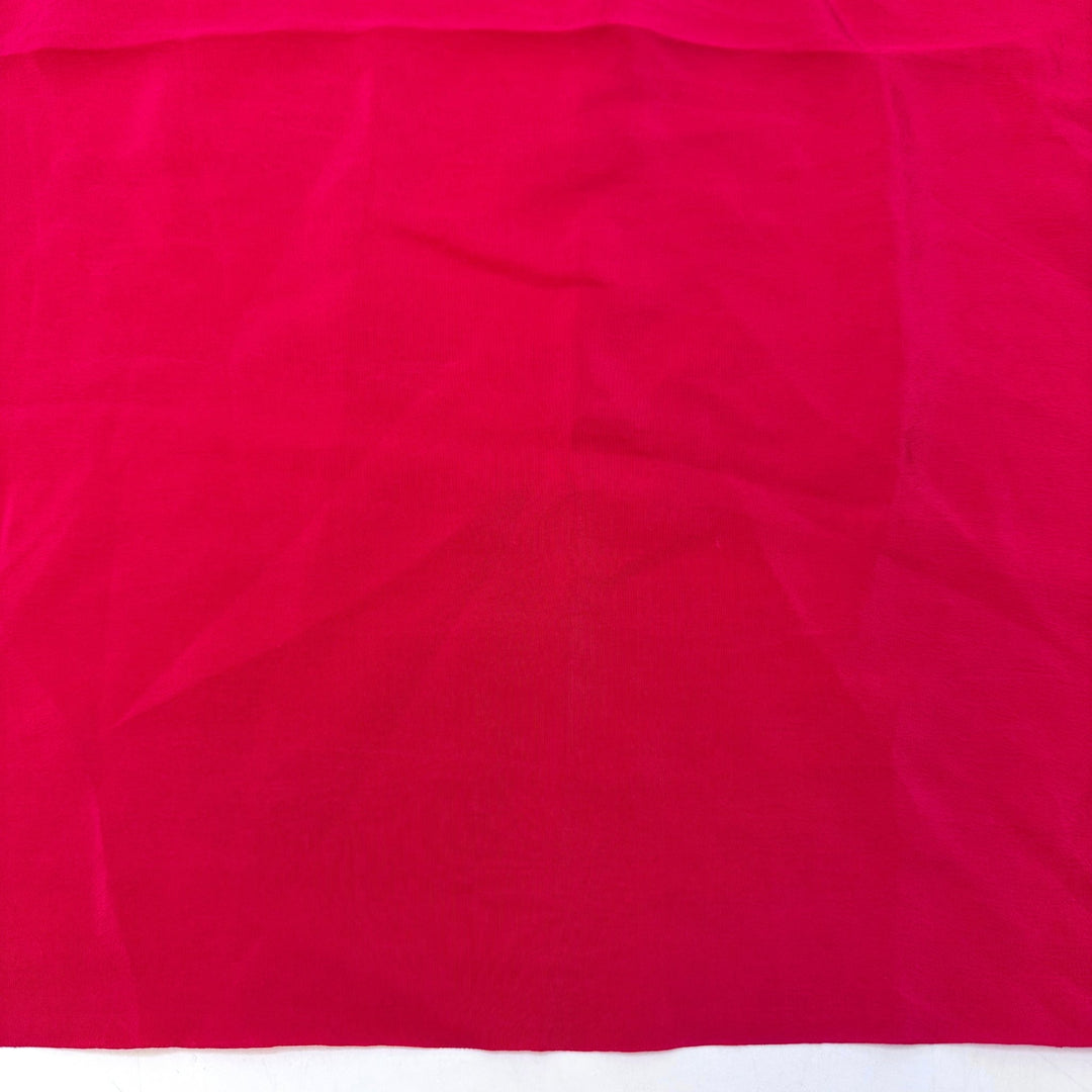 Brilliant Ruby - Sateen Silk Woven - Red - 1.1M Bundle - True Deadstock fabric Fabric by private - Sustainable Textile | FABCYCLE