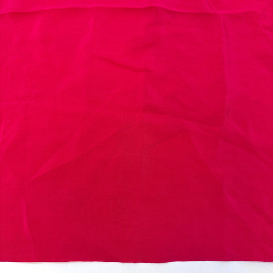 Brilliant Ruby - Sateen Silk Woven - Red - 1.1M Bundle - True Deadstock fabric Fabric by private - Sustainable Textile | FABCYCLE