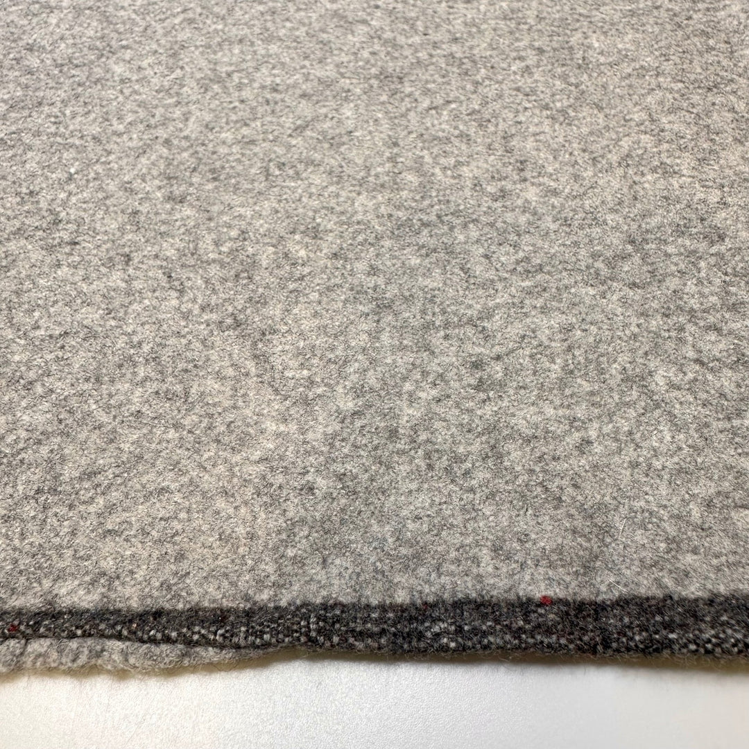 Bringing Out The Winter Coats - Wool Blend Woven - Light Grey - 2.4M Bundle - True Deadstock fabric Fabric by private - Sustainable Textile | FABCYCLE