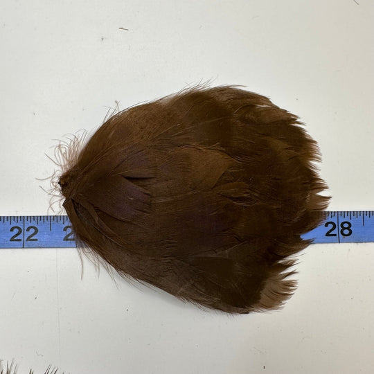 Brown Hat Piece Feathers - Brown - Individual - True Deadstock supplies Fabric by private - Sustainable Textile | FABCYCLE