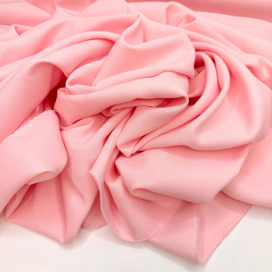 Brunch Besties - Crepe Nylon Blend Woven - Light Pink - 1.4M Bundle - True Deadstock fabric Fabric by private - Sustainable Textile | FABCYCLE