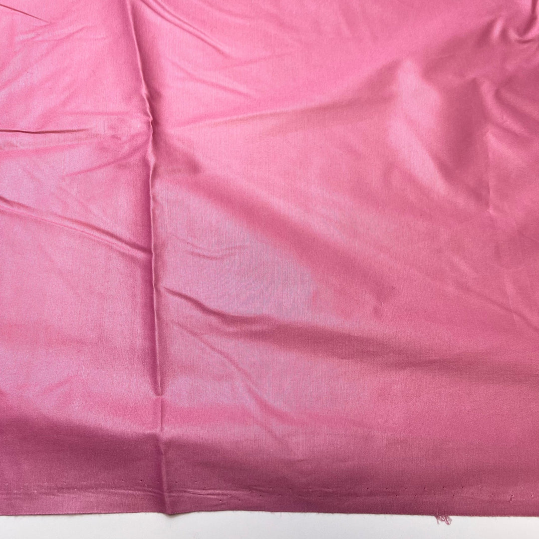 Bubblegum Pink - Polyester Blend Woven - Pink - 1M Bundle - True Deadstock fabric Fabric by private - Sustainable Textile | FABCYCLE