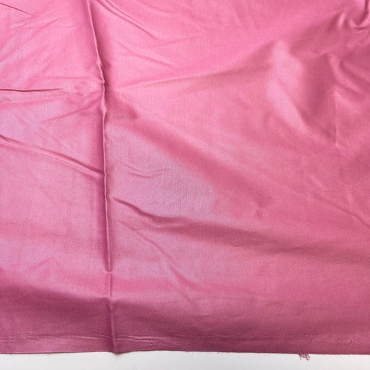 Bubblegum Pink - Polyester Blend Woven - Pink - 1M Bundle - True Deadstock fabric Fabric by private - Sustainable Textile | FABCYCLE