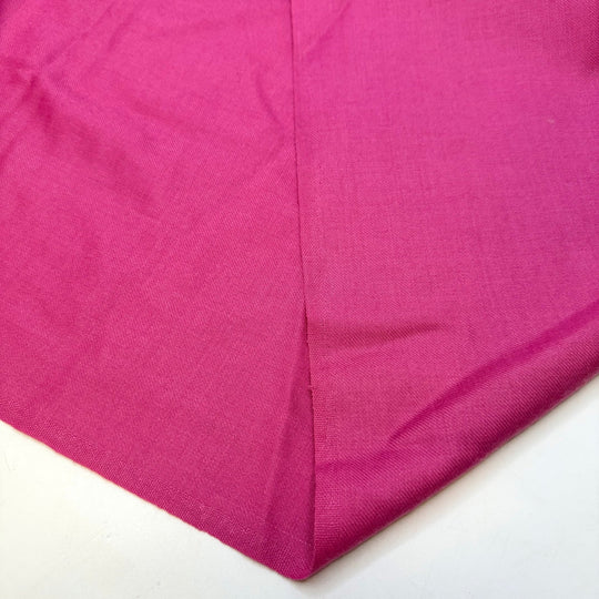 Bubblegum Tourmaline - Twill Weave Wool Woven - Pink - 1.35M Bundle - True Deadstock fabric Fabric by private - Sustainable Textile | FABCYCLE