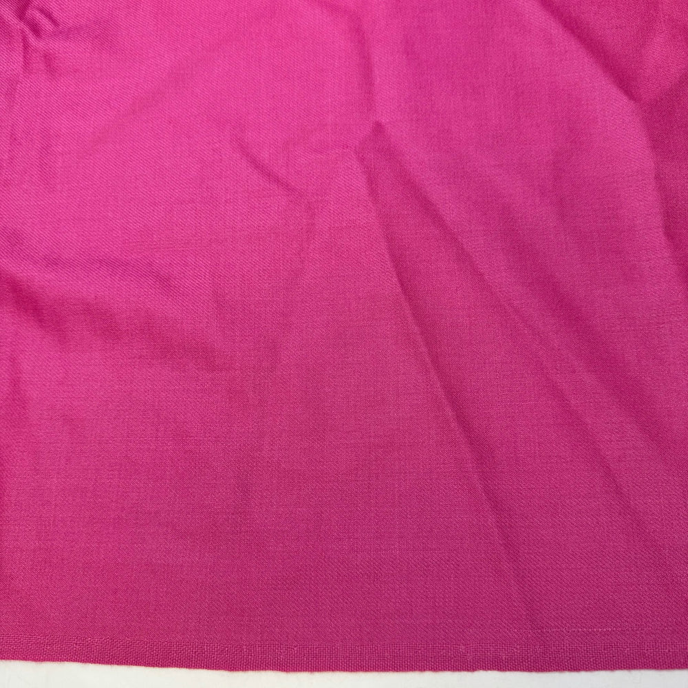 Bubblegum Tourmaline - Twill Weave Wool Woven - Pink - 1.35M Bundle - True Deadstock fabric Fabric by private - Sustainable Textile | FABCYCLE