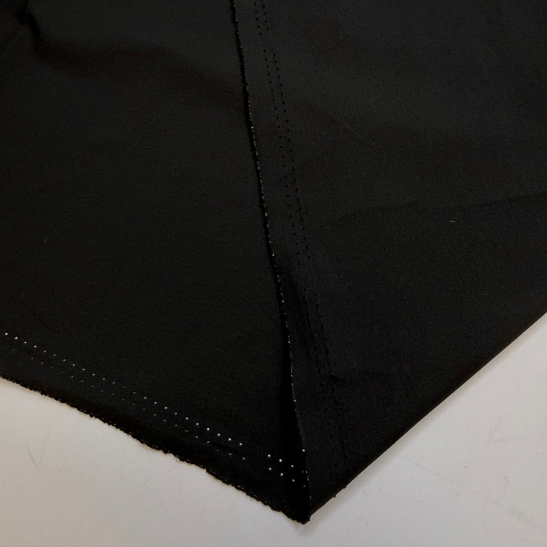 Bucky Barnes - Polyester Blend Woven - Black - 1.6M Bundle - True Deadstock fabric Fabric by private - Sustainable Textile | FABCYCLE