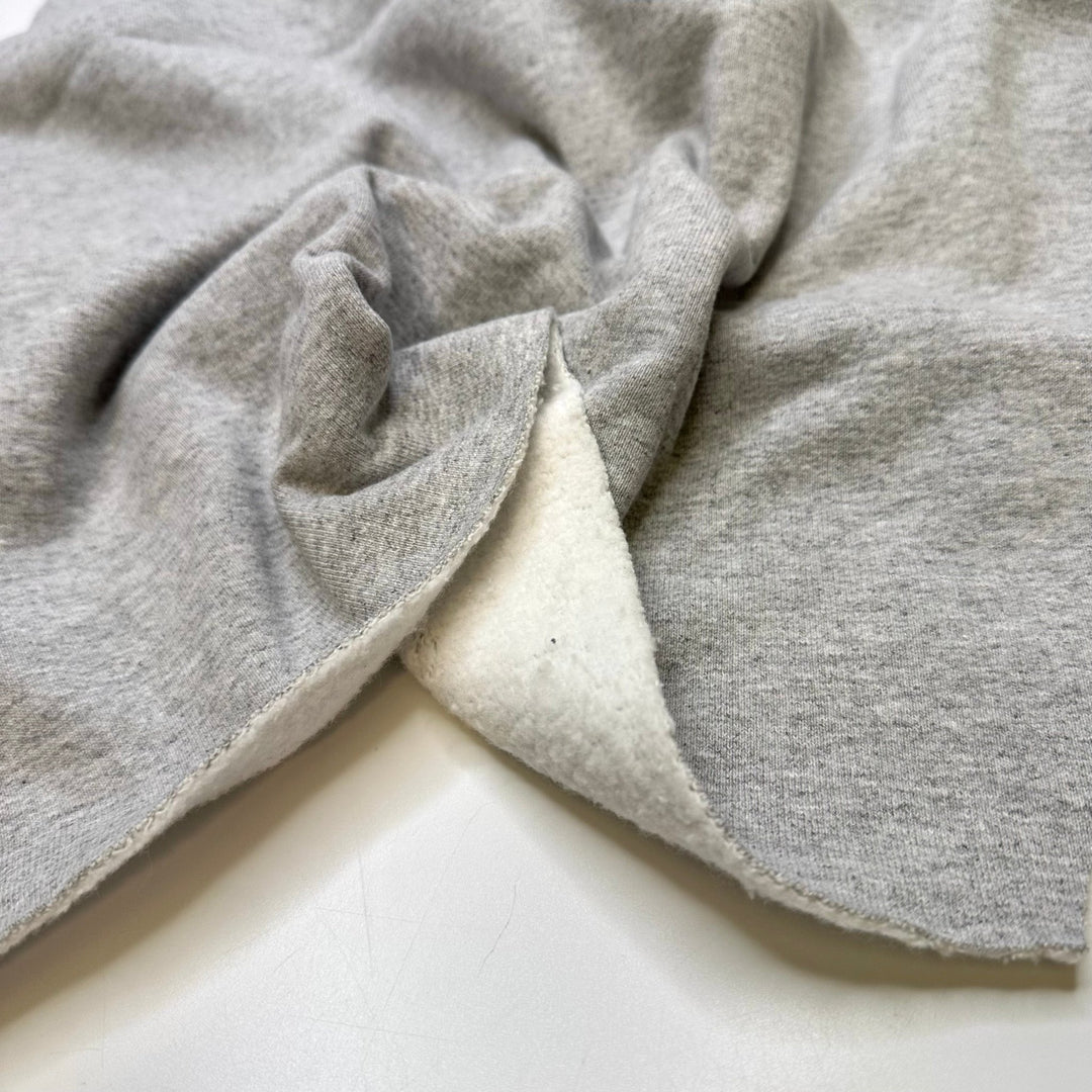 Build A Sweatshirt Pack - Jersey Fleece Cotton Blend Knit - Light Grey - 5 Pack - True Deadstock fabric Fabric by private - Sustainable Textile | FABCYCLE