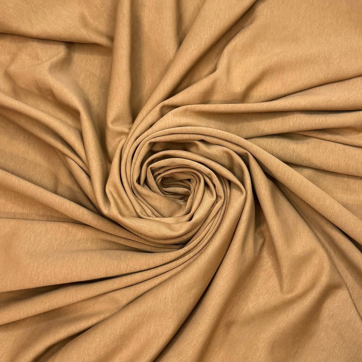 Building Sandcastles - Double Cloth Knit Polyester Blend - Beige - 1.3M Bundle - True Deadstock fabric Fabric by private - Sustainable Textile | FABCYCLE