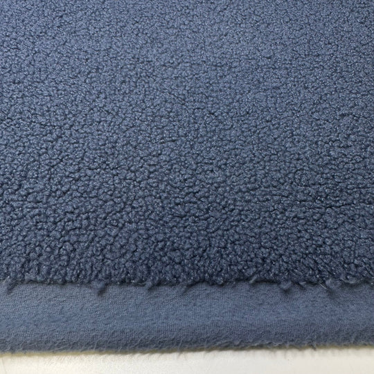 Bundle Up - Fleece Polyester Blend Knit - Blue - 1M Bundle - True Deadstock fabric Fabric by private - Sustainable Textile | FABCYCLE