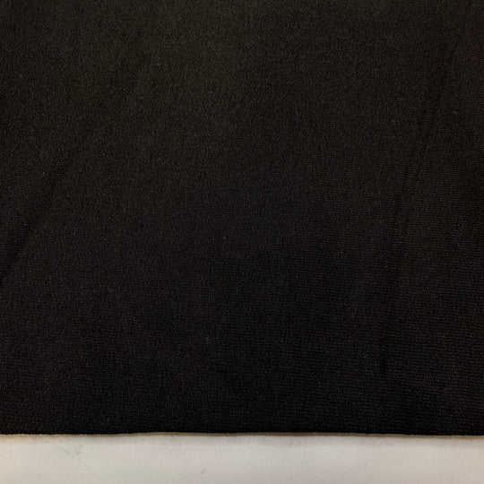 Bundled In A Snuggie - Tubular Jersey Fleece Cotton Blend Knit - Black - 2M Bundle - True Deadstock fabric Fabric by private - Sustainable Textile | FABCYCLE