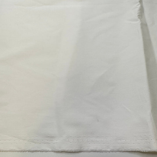 Burning Man - Poly/Cotton Woven - White - 3.4M Bundle - True Deadstock fabric Fabric by private - Sustainable Textile | FABCYCLE