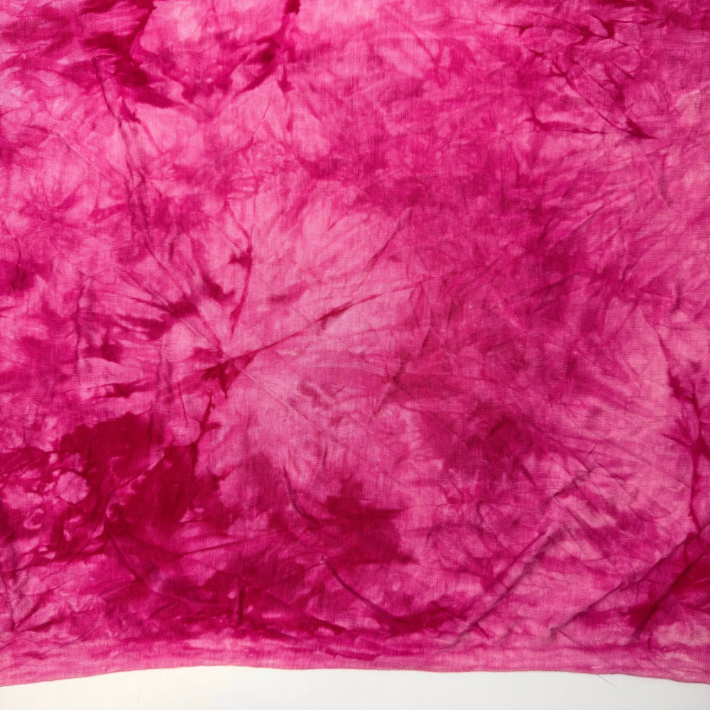 Bursting At The Seams - Jersey Bamboo Blend Knit - Pink Tie Dye - 1.8M Bundle - True Deadstock fabric Fabric by private - Sustainable Textile | FABCYCLE