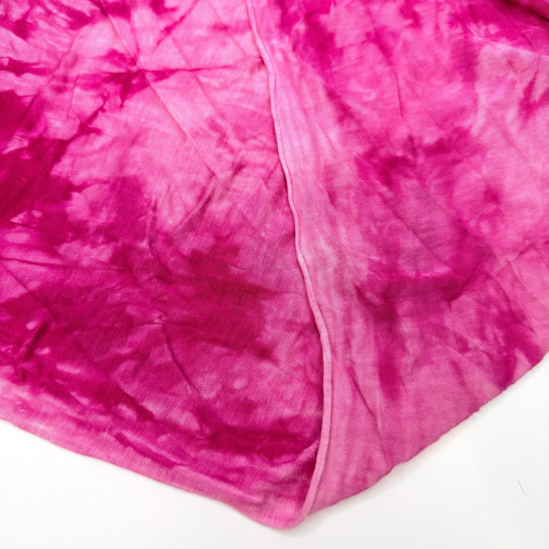Bursting At The Seams - Jersey Bamboo Blend Knit - Pink Tie Dye - 1.8M Bundle - True Deadstock fabric Fabric by private - Sustainable Textile | FABCYCLE