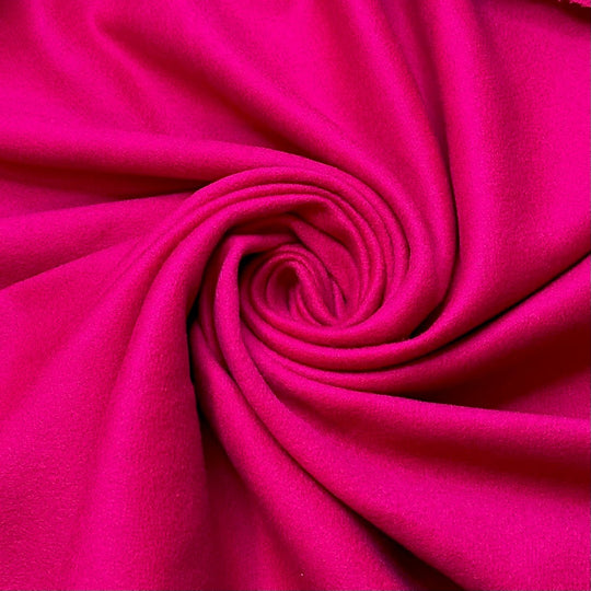 Business Casual Barbie - Wool Blend Woven - Magenta - 1.6M Bundle - True Deadstock fabric Fabric by private - Sustainable Textile | FABCYCLE