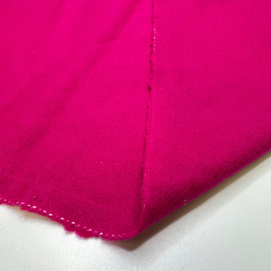 Business Casual Barbie - Wool Blend Woven - Magenta - 1.6M Bundle - True Deadstock fabric Fabric by private - Sustainable Textile | FABCYCLE