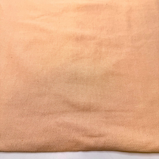 Butterflies In Your Stomach - Tubular Jersey Fleece Polyester Blend Knit - Light Beige - 1.1M Bundle - True Deadstock fabric Fabric by private - Sustainable Textile | FABCYCLE